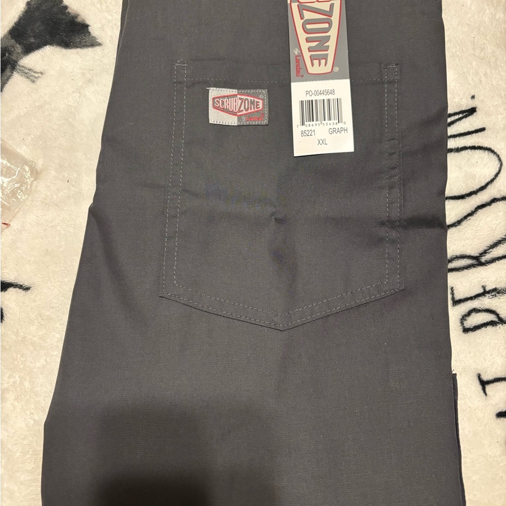 Scrub zone by Landau Graphite Scrub Pants
